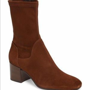 Aquatalia suede booties